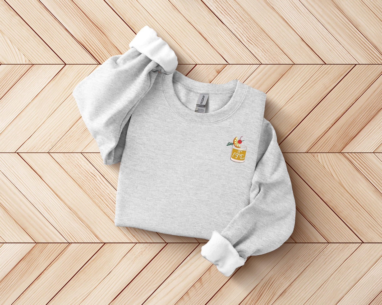 Whiskey Sour Cocktail Sweatshirt